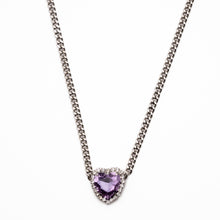 Load image into Gallery viewer, NYC LOVE Necklace: Lilac Love