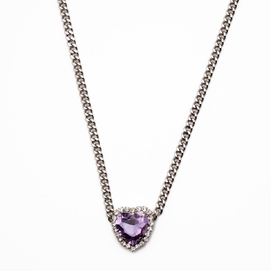 NYC LOVE Necklace: Lilac Love