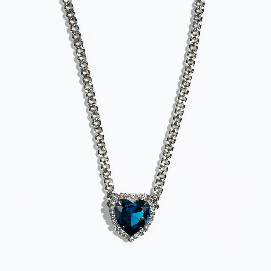 NYC LOVE Necklace: Brilliant Blue