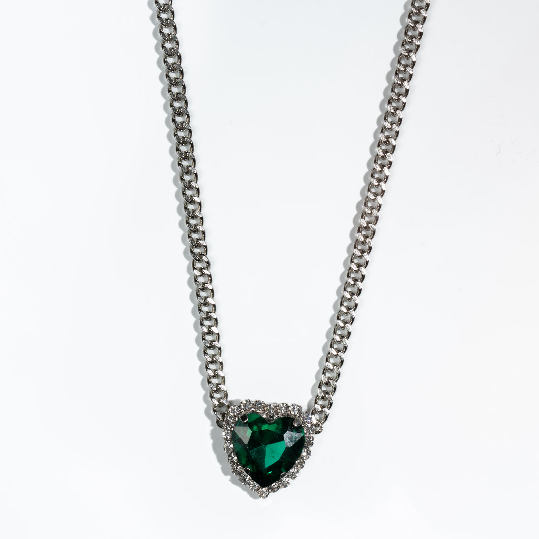 NYC LOVE Necklace: Emerald